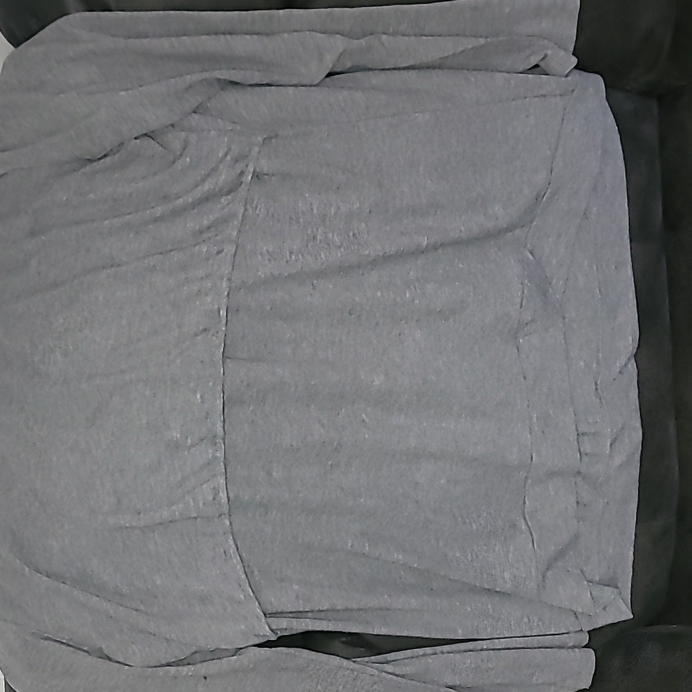 Latched Mama Womens Long Sleeve Top Gray Size 3xl Nursing Maternity